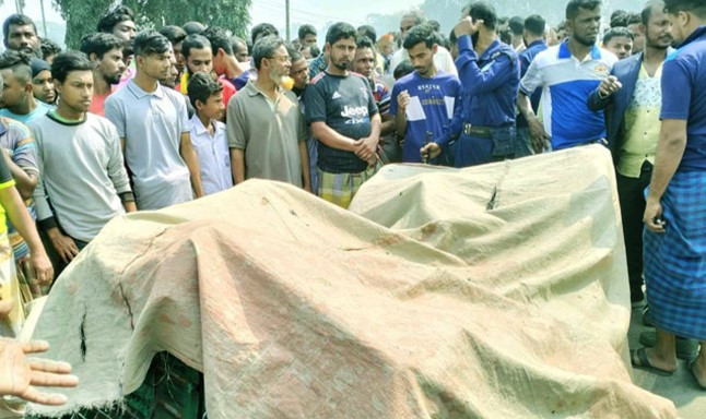 অটোরিকশায় বাসের ধাক্কা, নিহত ৭